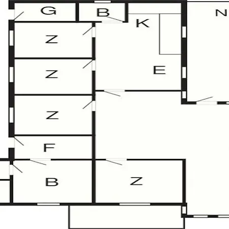 8 Person In Frostrup-by Traum Casa de Férias *
